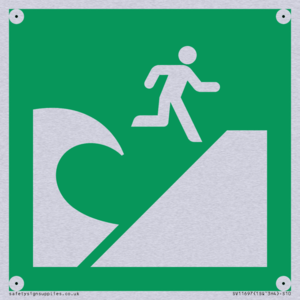 E062 safe condition tsunami evacuation area